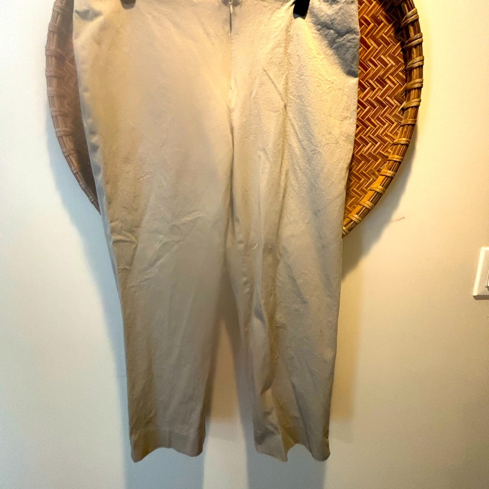Peace of Cloth khaki pants, flat front